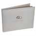 Amore Suede Guest Book with Silver Rings 40 pages